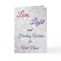 Krijg goed genezende wensen groet