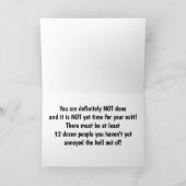 Krijg goed Humor Kaart (Binnen)