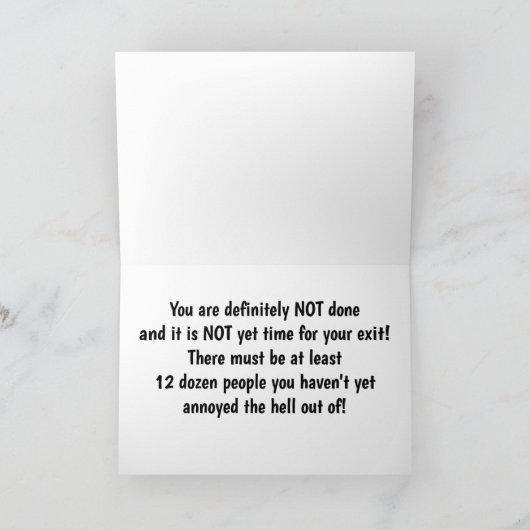 Krijg goed Humor Kaart (Binnen)