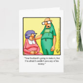 Krijg goed Humor Kaart "Spectickles" (Voorkant)