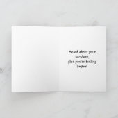 Krijg goed Humor Wenskaart Kaart (Binnen)