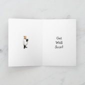 Krijg goed Humor Wenskaart Kaart (Binnen)