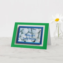 Krijg goed Kaart, 5"x 7"gevouwen krijgen goed Kaar Kaart