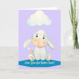Krijg goed Kaart voor kind met Bunny