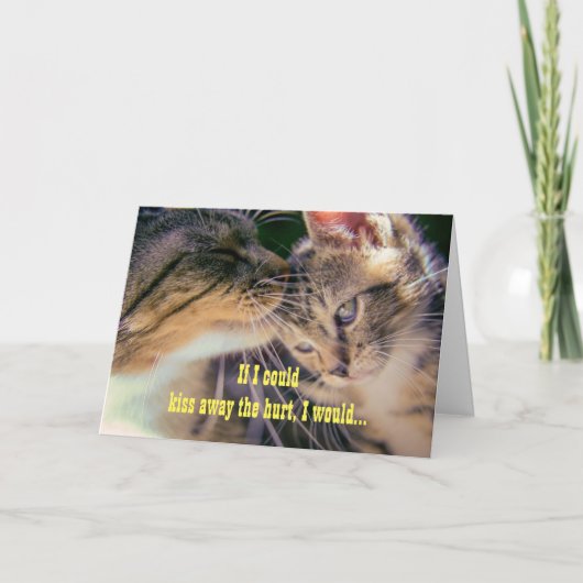 Krijg goed kus kaart (Voorkant)