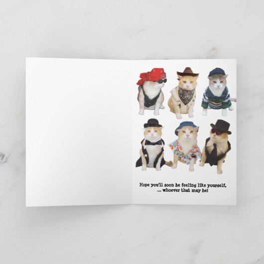 Krijg goed ongeval / gebroken arm kaart (Binnen)