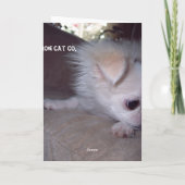 Krijg goed puppy Kaart (Achterkant)