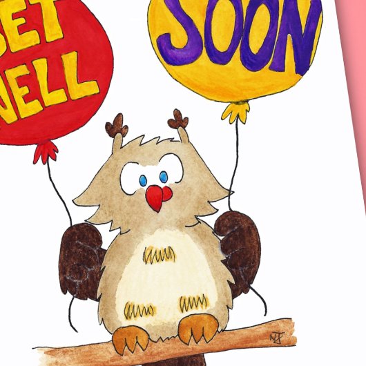 KRIJG GOED SNEL briefkaart VAN Nicole Janes