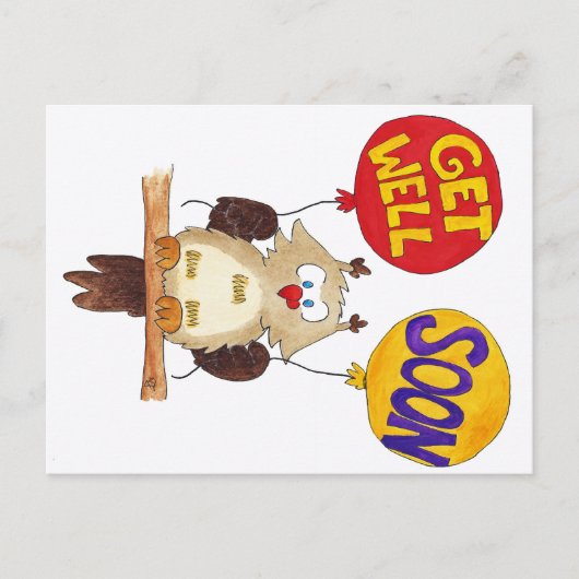 KRIJG GOED SNEL briefkaart VAN Nicole Janes (Voorkant)