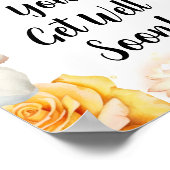 Krijg goed snel poster (Hoek)