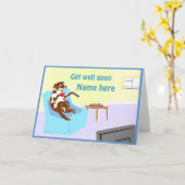 Krijg goed spoedig kaart aanpassen (Gele Bloem)