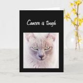 Krijg goed u kan Taaier zijn dan Kanker Kaart (Gele Bloem)