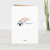 Krijg goed van honkbalteam kaart (Achterkant)