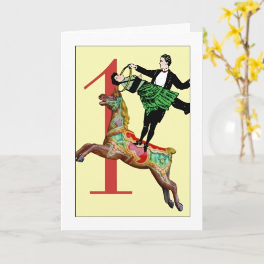 Krijg goed van schouderchirurgie, One Trick Pony Kaart (Gele Bloem)