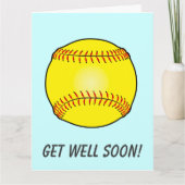 Krijg goed van Softbal Team van Whole Gang Large Kaart (Voorkant)