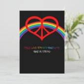 Krijg goed vlak Wenskaart Kaart (Staand voorkant)