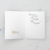 Krijg goed wensen priester kaart (Binnen)