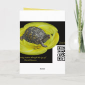 Krijg goed ziekenhuis mand van bloesems kaart (Achterkant)