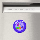 KRIJG HAPPY MAGNEET (Insitu (Vaatwasser))