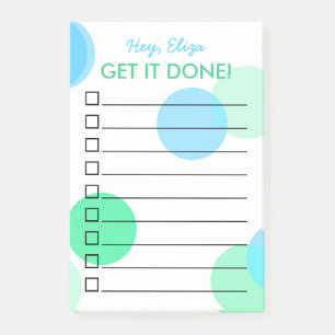 Krijg het Gemengde Confetti om Lijst te doen Aan Post-it® Notes