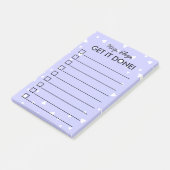 Krijg het gereed Paars om de naam van de Aangepast Post-it® Notes (Schuin)