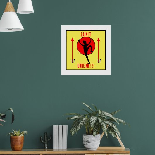 Krijg het poster (Woonkamer 1)