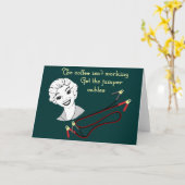 Krijg het Wenskaart van de Kabels van de Kaart (Gele Bloem)