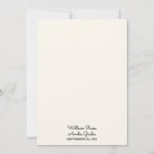 Krijg Hout Bamboe Roze Sakura Kersenbloesem Bruilo Kaart (Achterkant)