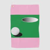 KRIJG IN DE HOL GOLFHANDDOEK (Voorkant)