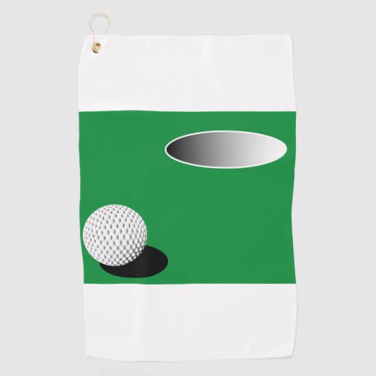 KRIJG IN DE HOL GOLFHANDDOEK (Voorkant)