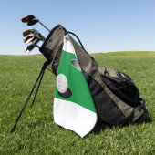 KRIJG IN DE HOL GOLFHANDDOEK (Groen)