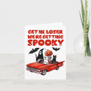 Krijg in Loser We krijgen spooky grappig Halloween Kaart