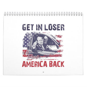 Krijg in Loser We nemen Amerika terug Trump Kalender