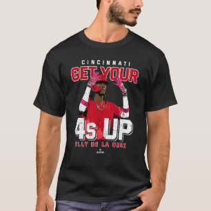 Krijg je 4s omhoog Elly de la Cruz Cincinnati MLBP T-shirt
