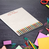 Krijg je cray op lerarenwaardering notitieblok