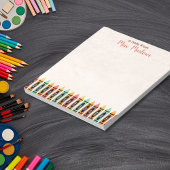 Krijg je cray op lerarenwaardering notitieblok