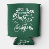 krijg je een kleine kerstman ? blikjeskoeler (Voorkant)