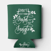 krijg je een kleine kerstman ? blikjeskoeler (Achterkant)