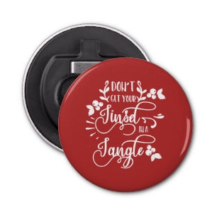 krijg je een kleine kerstman ? button flesopener