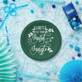 krijg je een kleine kerstman ? papieren bordje (Feest)