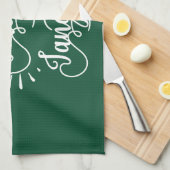 krijg je een kleine kerstman ? theedoek (Quarter Fold)