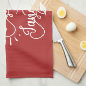 krijg je een kleine kerstman ? theedoek (Quarter Fold)