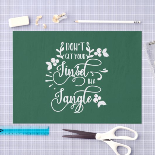 krijg je een kleine kerstman ? tissuepapier (Craft)