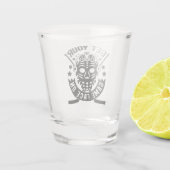 Krijg je gameface op ijshockey shot glas (Achterkant)