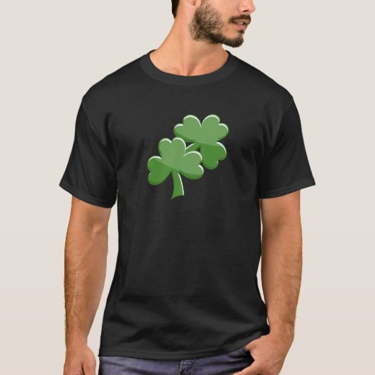 Krijg je groene St. Patrick's Day Fun Clover Shirt (Voorkant)