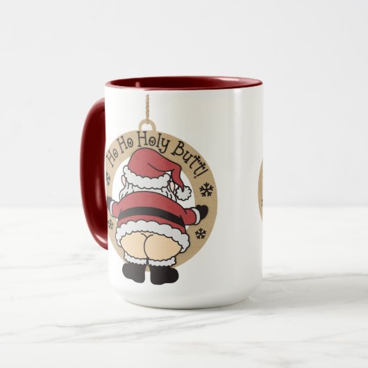 Krijg je Jingle Bells in een Tangle! Mok (Voorkant links)