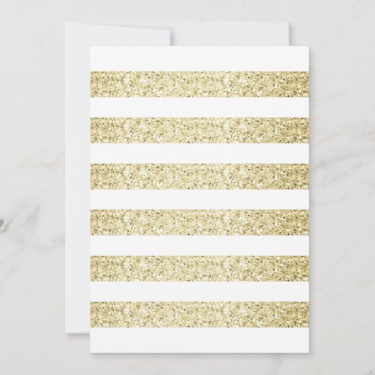 Krijg je sprankeling op nieuwjaarsfeest uitnodigin kaart (Achterkant)