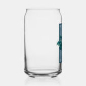 Krijg je vreugde terug - De Witte Lotus Blikvorm Glas (Rechts)