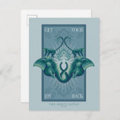 Krijg je vreugde terug - De Witte Lotus Briefkaart (Voorkant / Achterkant)