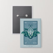 Krijg je vreugde terug - De Witte Lotus Button (Voorkant / Achterkant)